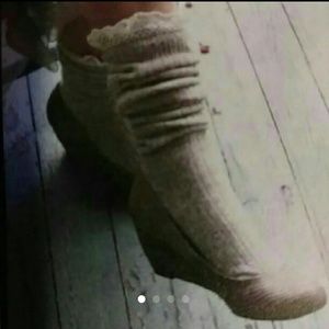 Party Sale * Knee Socks W/ A White Lace Tr…